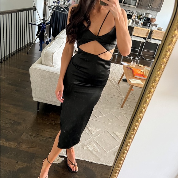 knee length dresses for ladies Bec + Bridge Sylvie Asym Midi Dress main image 1